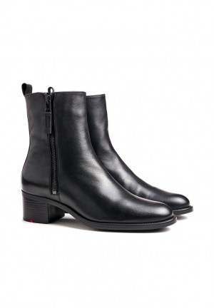 Black LLOYD ANKLE BOOT Women's Smart shoes | YGK209481