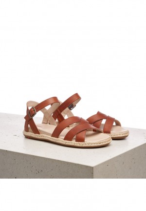 Brown LLOYD SANDALE Women's Sandals | HVN692075